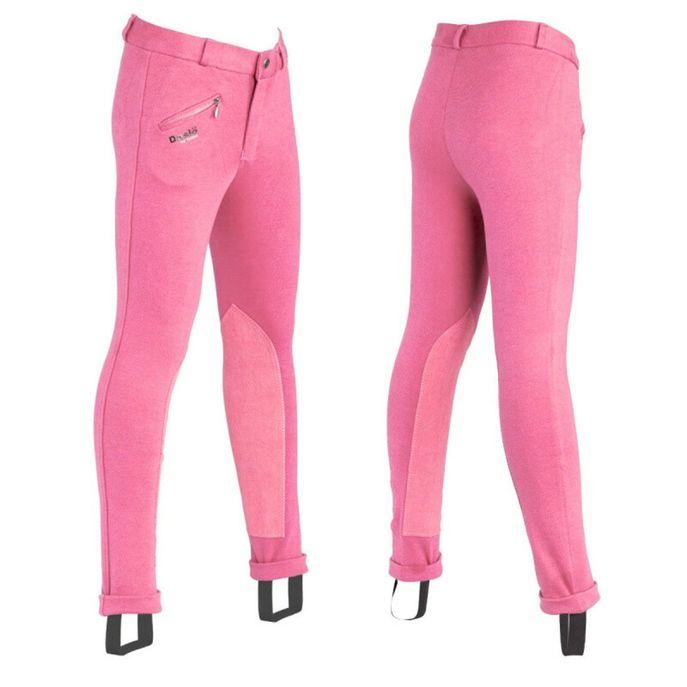 Pantalone estivo in cotone leggero 09TA0209011 11PINK DASLO 