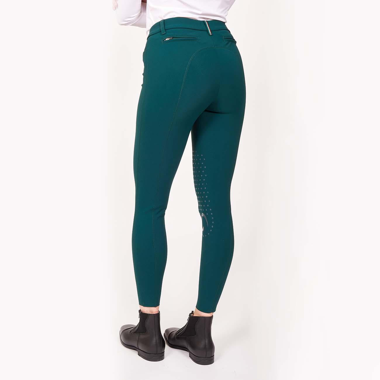 Pantalone Da Donna Milano Mascheroni Verde 09MA-01MILANO 313VERDE MASCHERONI SELLERIA 