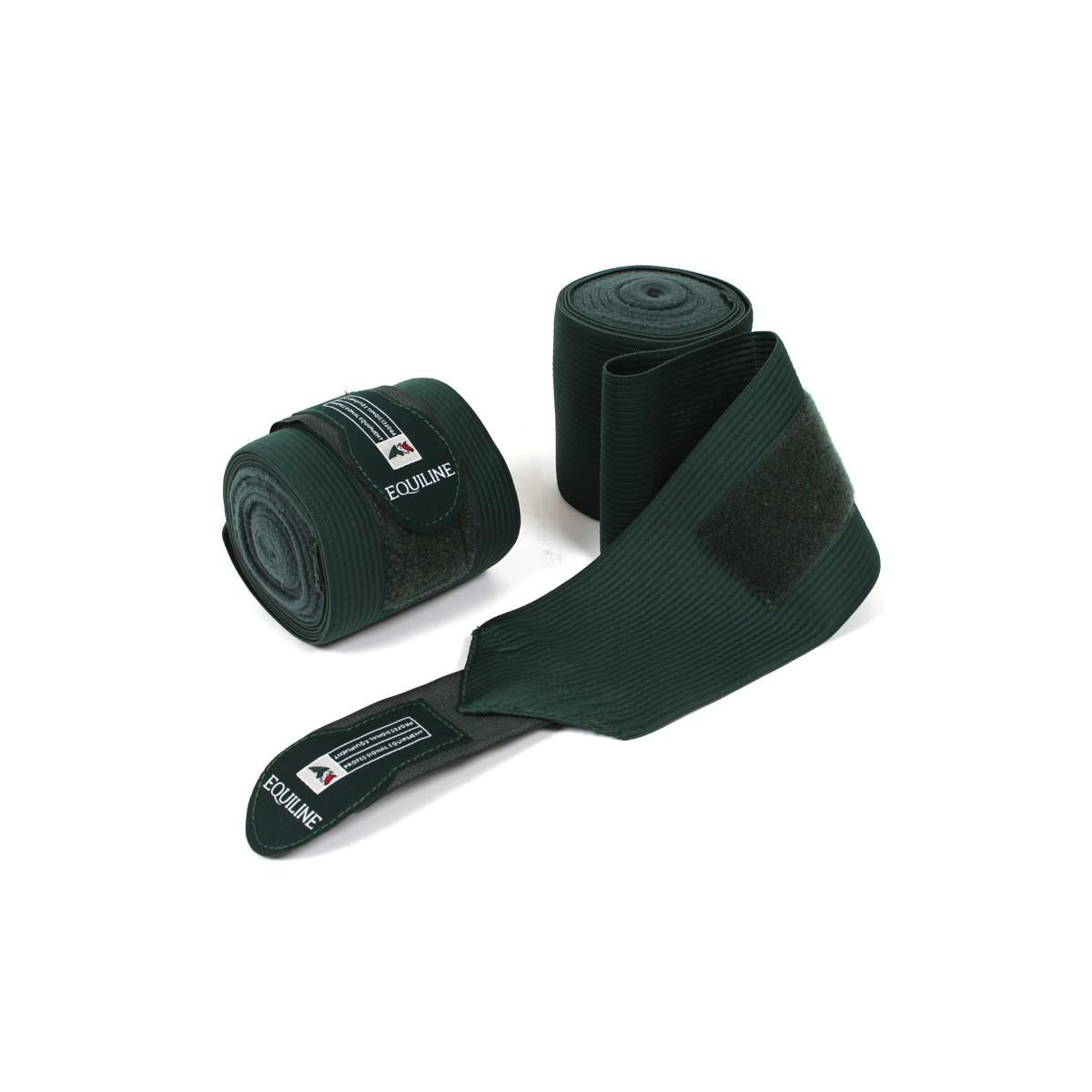 Fasce Da Lavoro In Pile Con Metà Elestica Verde 09EQD00063 008GREEN EQUILINE 