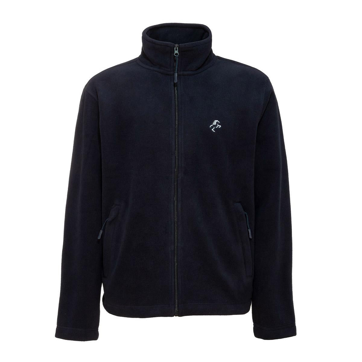 MICROPILE DONNA FULL ZIP 09EH-907 BLUE NAVY EQUINE HORSE