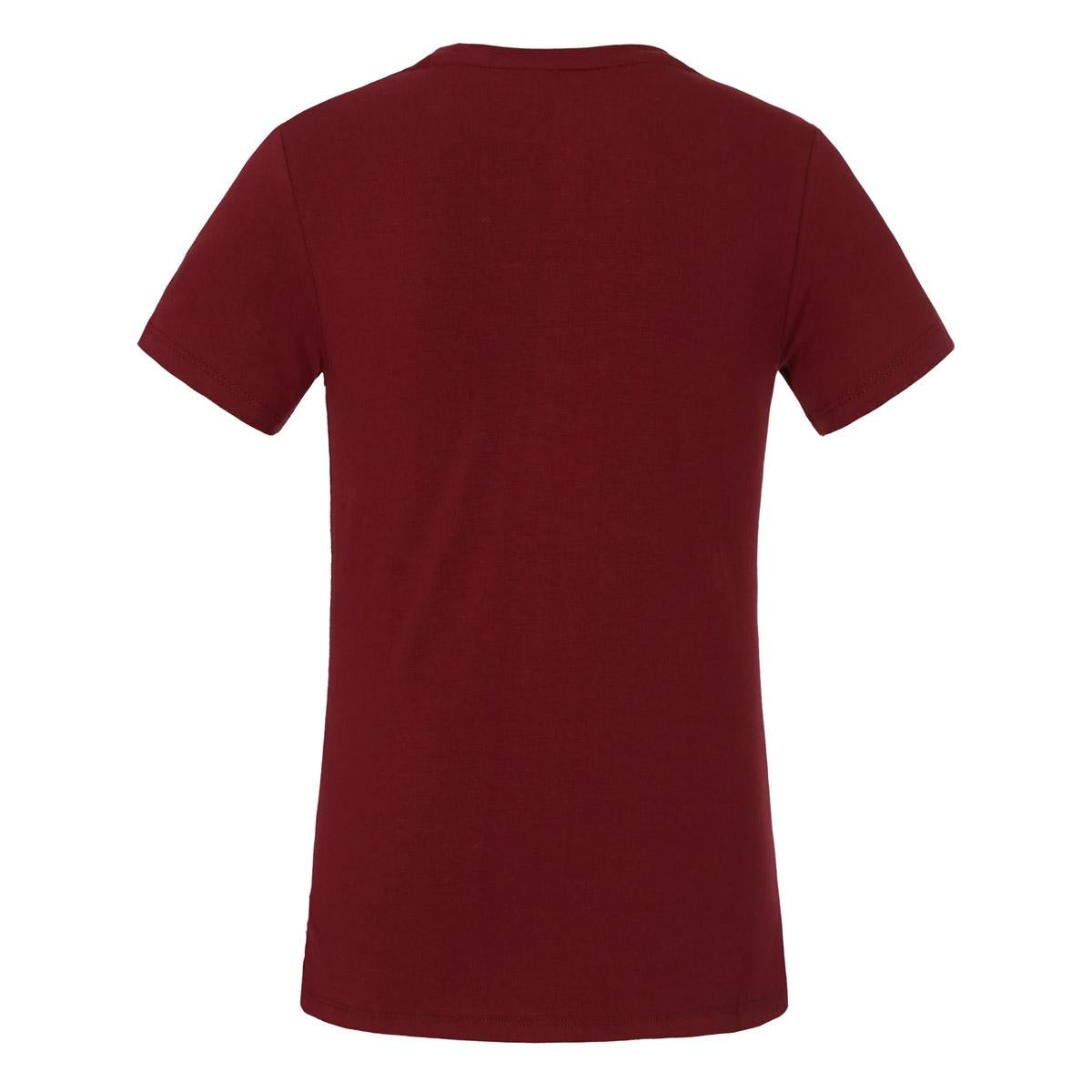 T-SHIRT JUNIOR MANICA CORTA MOD.KLORA 09KING-2210203373 030BURGUNDY KINGSLAND 
