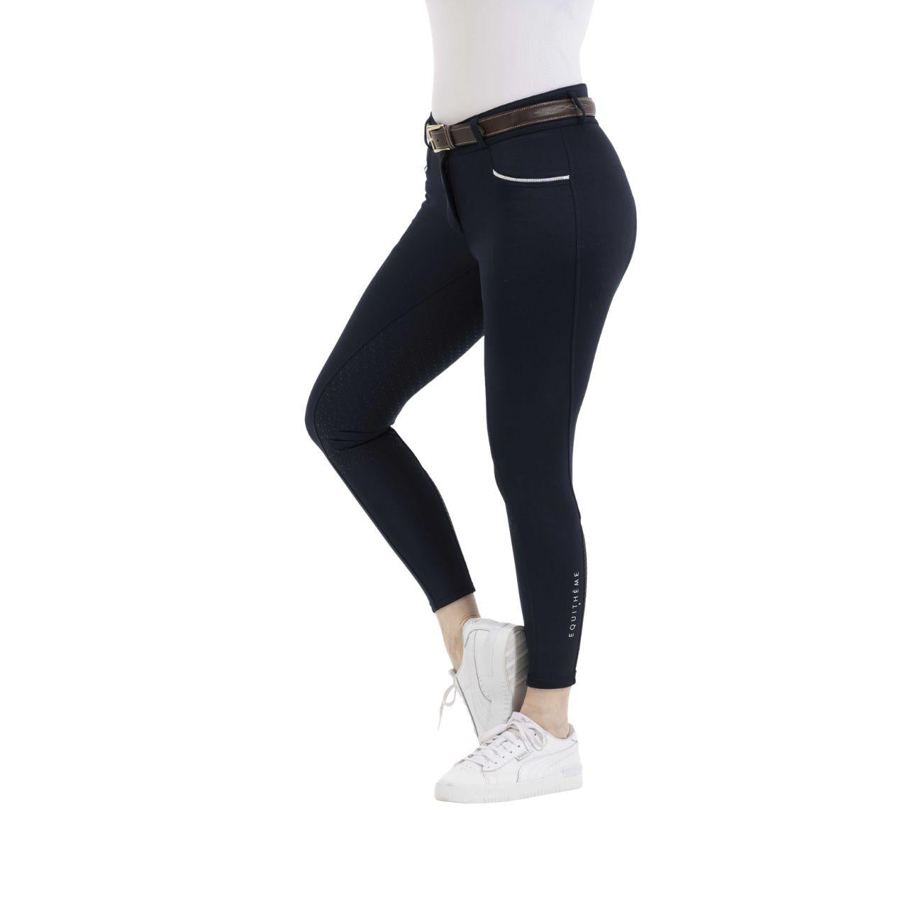 Pantaloni Da Donna Claudine Equitheme Blu 979788 NAVY EQUITHEME 