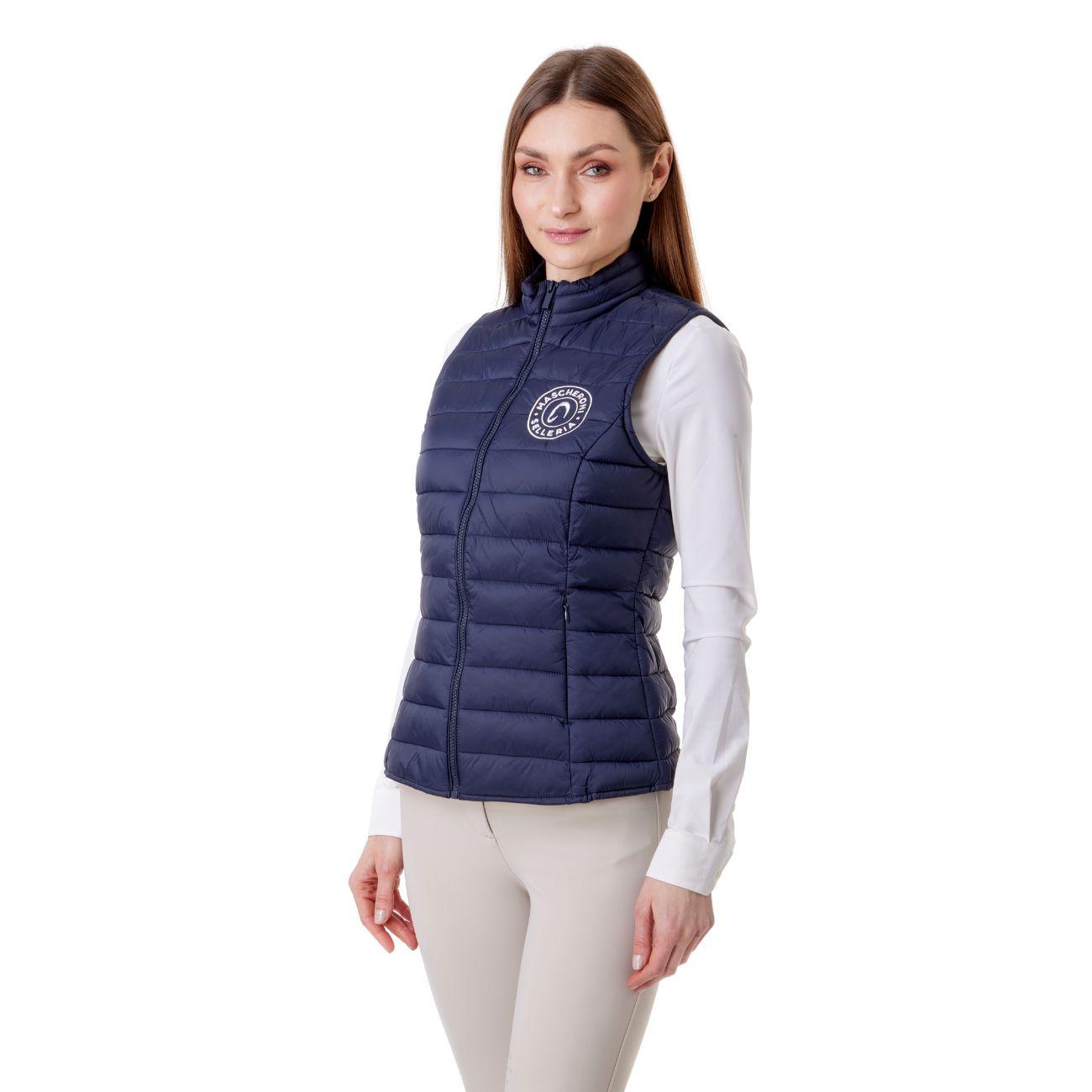 Gilet Imbottito Da Donna Mascheroni Blu 02 BLU MASCHERONI SELLERIA 