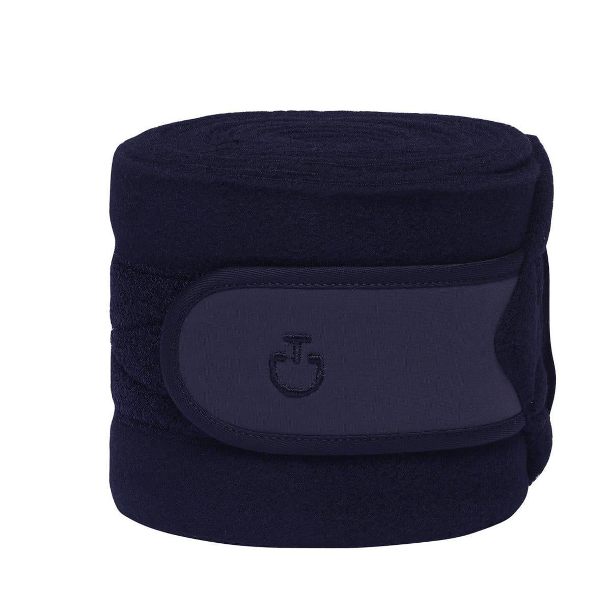 FASCE IN PILE CON LOGO CAVALLERIA SET.4 PEZZI 09CT-FAS0104PI001 7901BLU CAVALLERIA TOSCANA