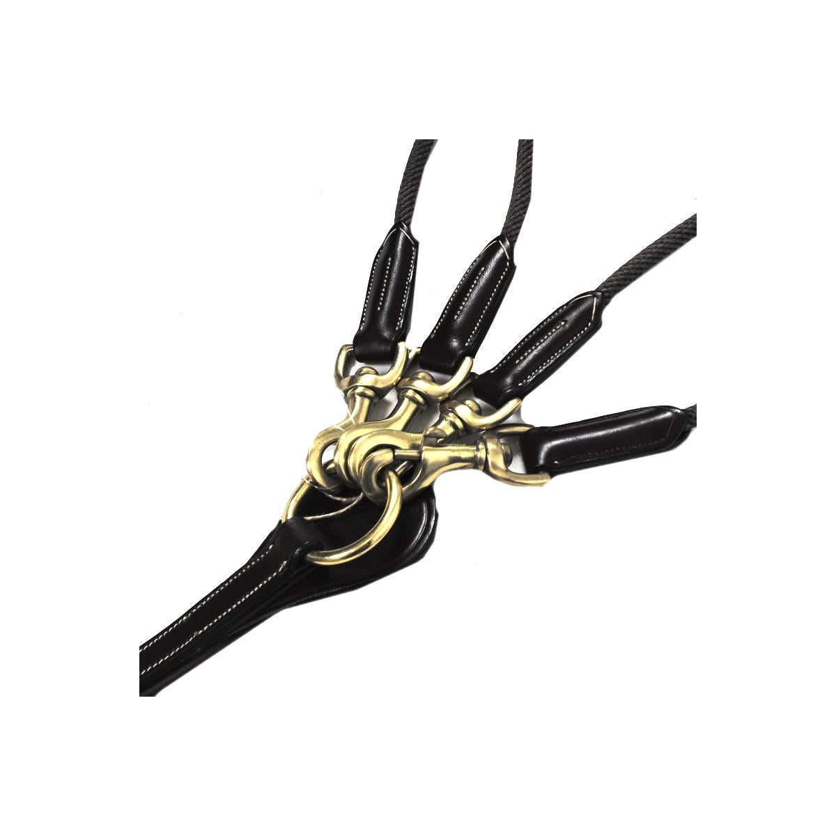 DY'ON GOGUE CUOIO+CORDA TUBOLARE DYON Nero GOGUE E ABBASSATESTA 09DYB835 BLACK DY'ON 