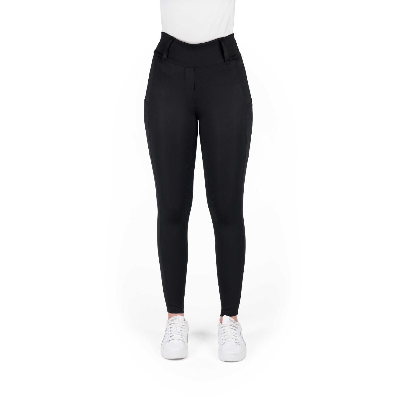 Leggings Da Donna Alizé Nero 979167 BLACK EQUITHEME 