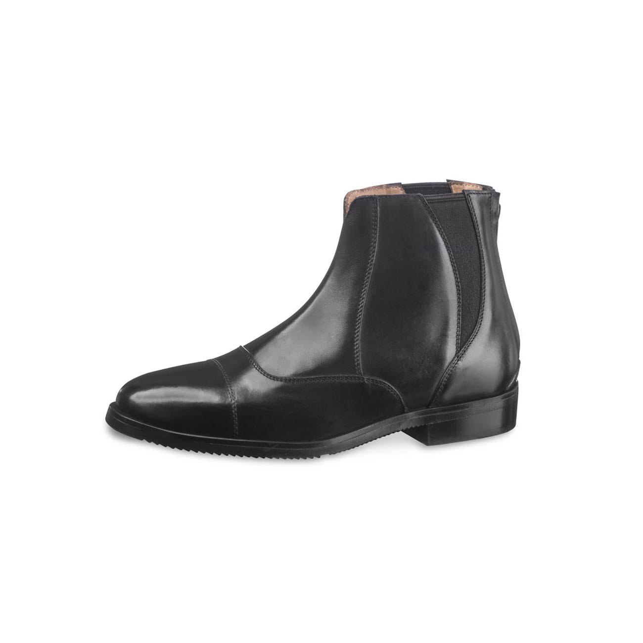 STIVALETTO IN CUOIO MOD.LIBRA CON CHIUSURA ZIP POSTERIORE 09EGO-LIBRA BLACK EGO7