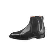 STIVALETTO IN CUOIO MOD.LIBRA CON CHIUSURA ZIP POSTERIORE 09EGO-LIBRA BLACK EGO7