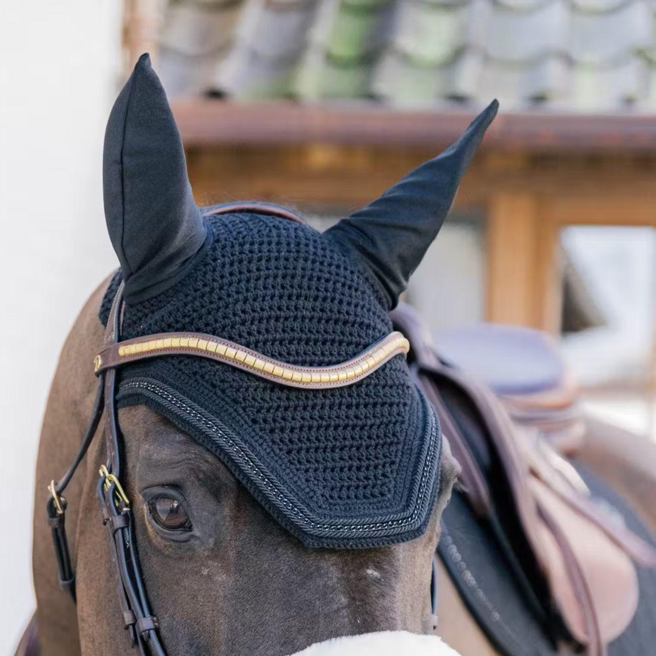 Cuffietta Antimosche Wellington Con Caten Metallica Kentucky Nero 42661 01BLACK KENTUCKY 