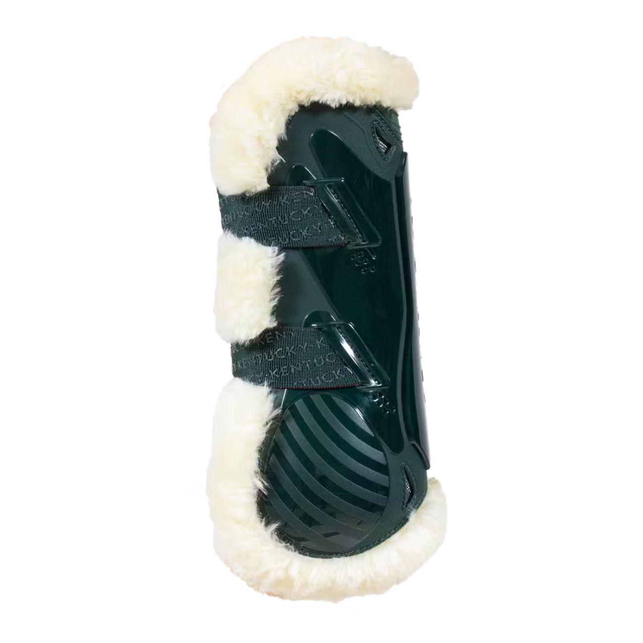 Stinchiere Vegan Sheepskin Tendon Boots Bamboo Elastic Kentucky Verde 88102 73DARKGREEN KENTUCKY 