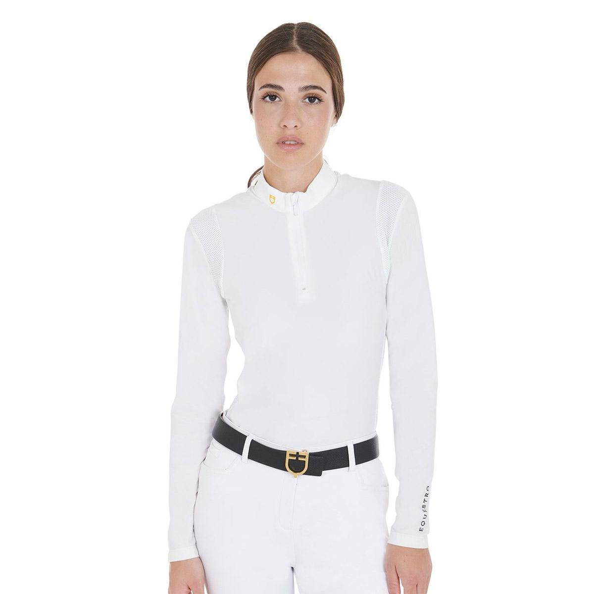 Equestro CONCORSO BIANCO Camicie Da Concorso ETW00062 WHITE EQUESTRO 