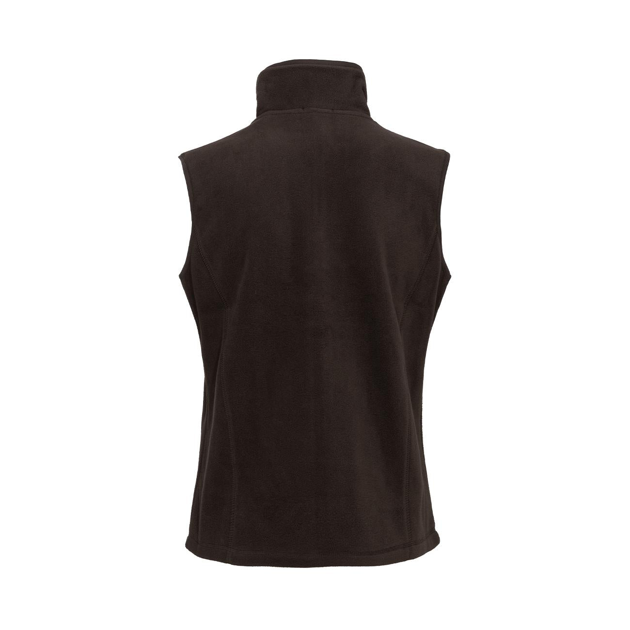 GILET IN MICROPILE DONNA FULL ZIP 09EH-906 MARRONE EQUINE HORSE 