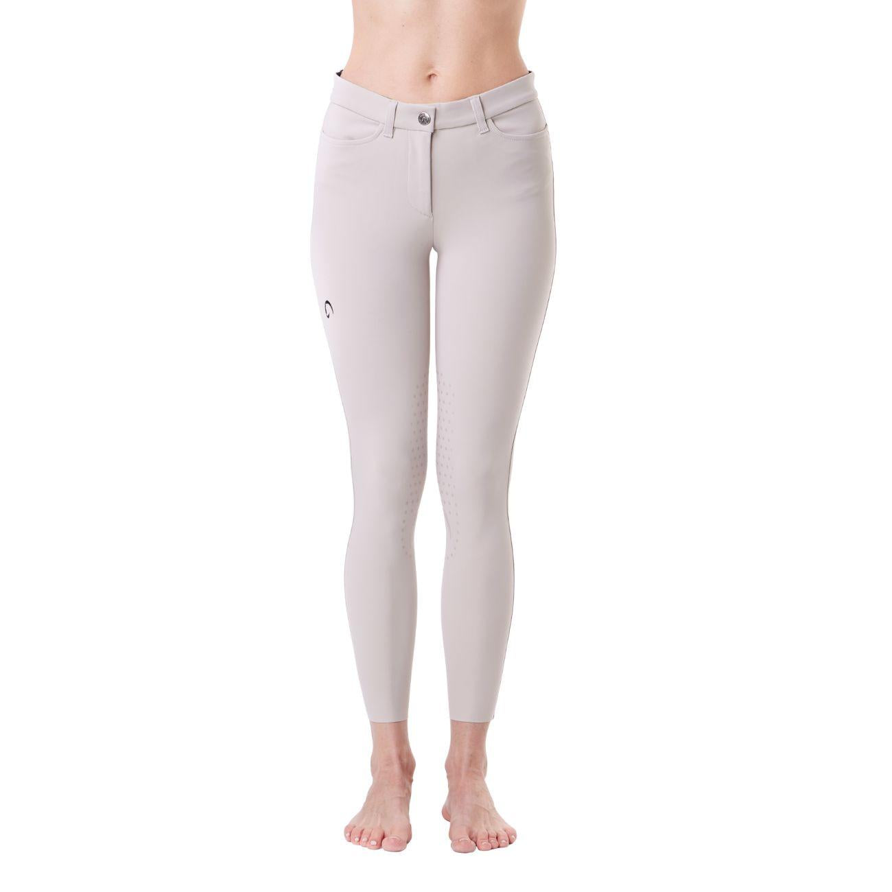 Pantalone Da Donna Milano Half Grip Mascheroni Beige 09MA-01MILANO 361BEIGE MASCHERONI SELLERIA 