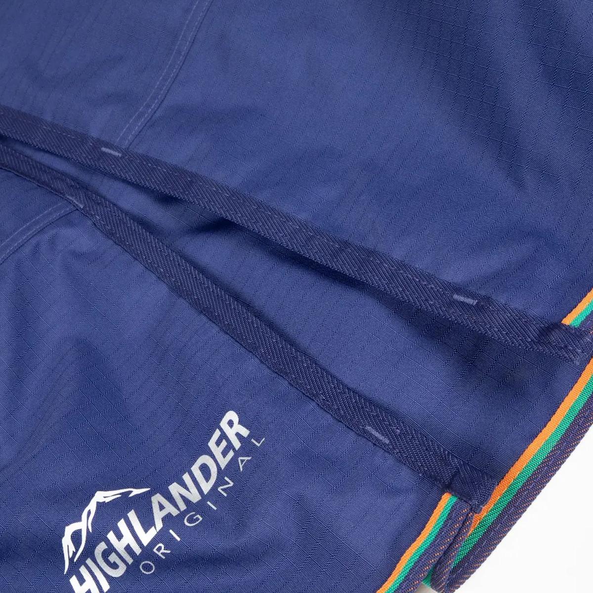 COPERTA DA PADDOCK CON COLLO 100 GR 32SH-9395 NAVY SHIRES EQUESTRIAN 