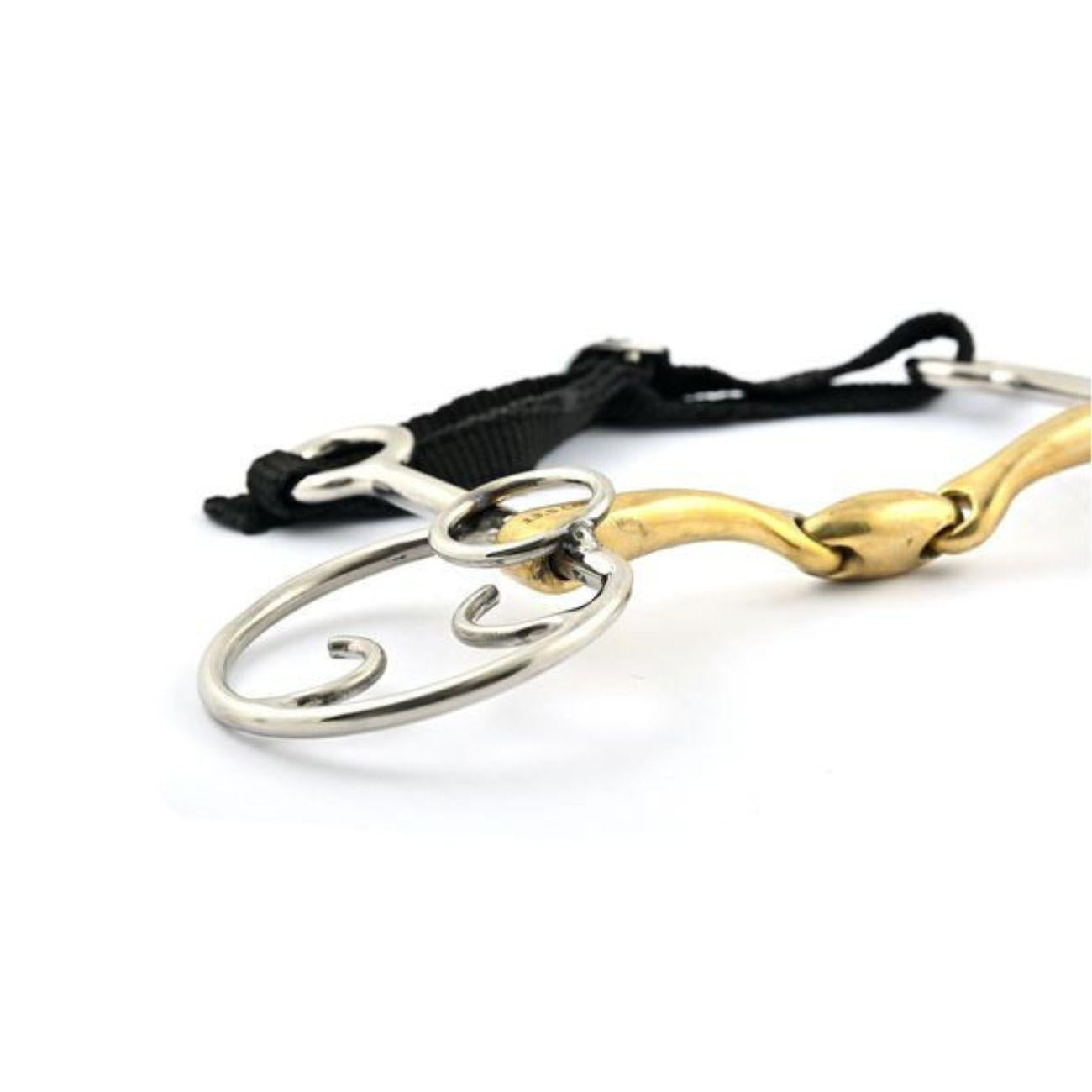 JUMP'IN MORSO KIMBLEWICK SPEZZATO IN 3 JUMP'IN OTTONE filetti ad anelli 0075A 09JU0075A OTTONE JUMP'IN 