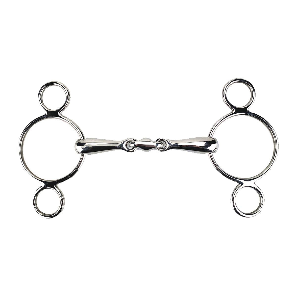 PESSOA A DUE CHIAMATE SPEZZATO IN TRE MM 18 CANNA PIENA 32SA-02806 INOX SARTORE