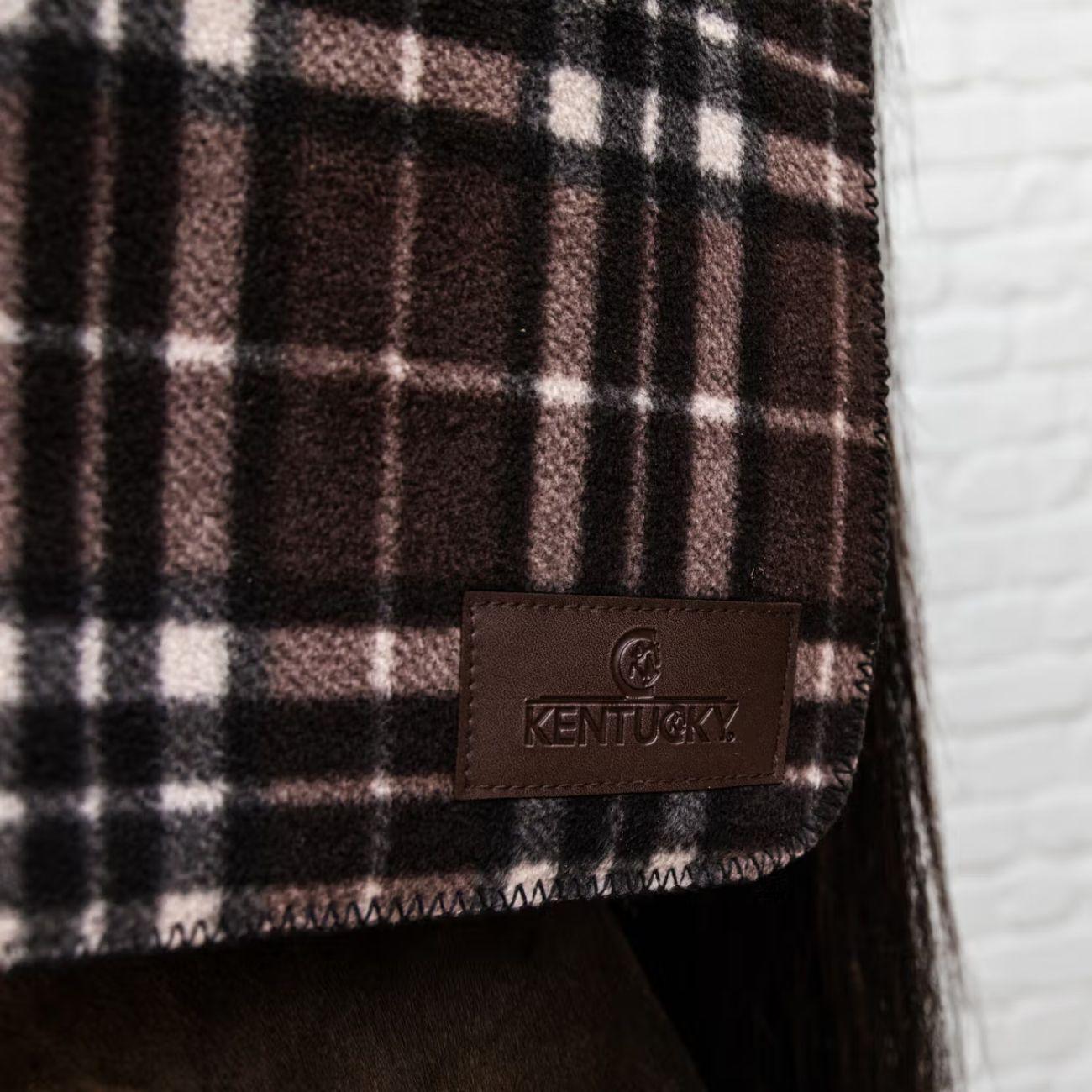 Coperta In Pile 210x200cm Heavy Fleece Square Kentucky Marrone 52172 55BROWN KENTUCKY 