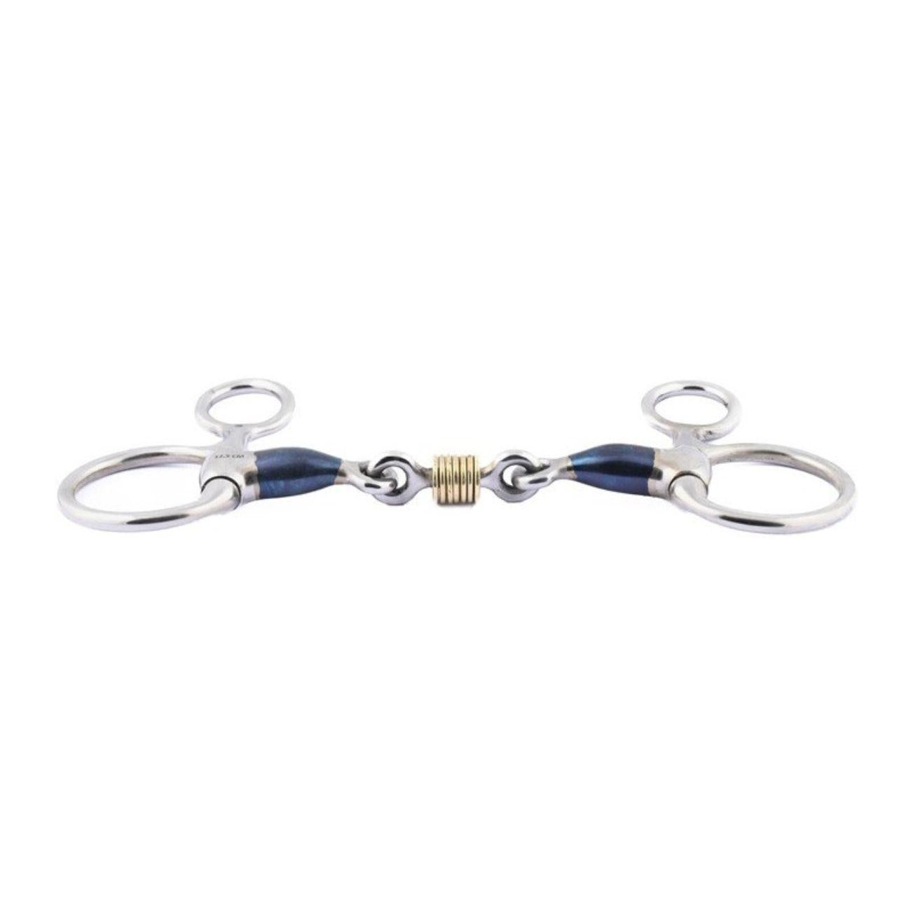 JUMP'IN BAUCHER BLUE STEEL SPEZZATO IN 3 CON GIOCO JUMP'IN Blue steel imboccature speciali 0165BLUE STEEL 09JU0165 BLUE STEEL JUMP'IN 