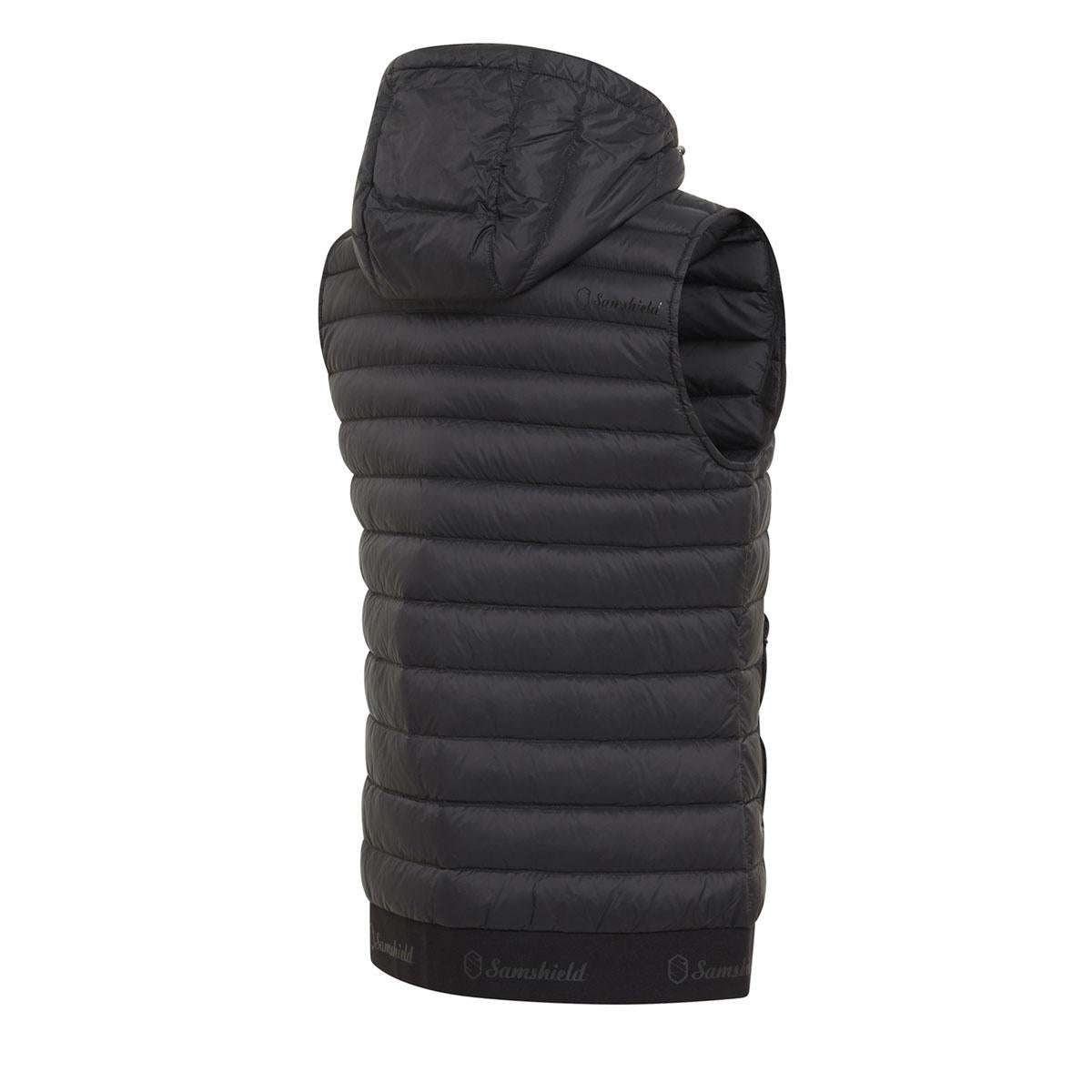 GILET UOMO MOD.AVORIAZ SAMSHIELD 29SS-AVORIAZ BLACK SAMSHIELD 