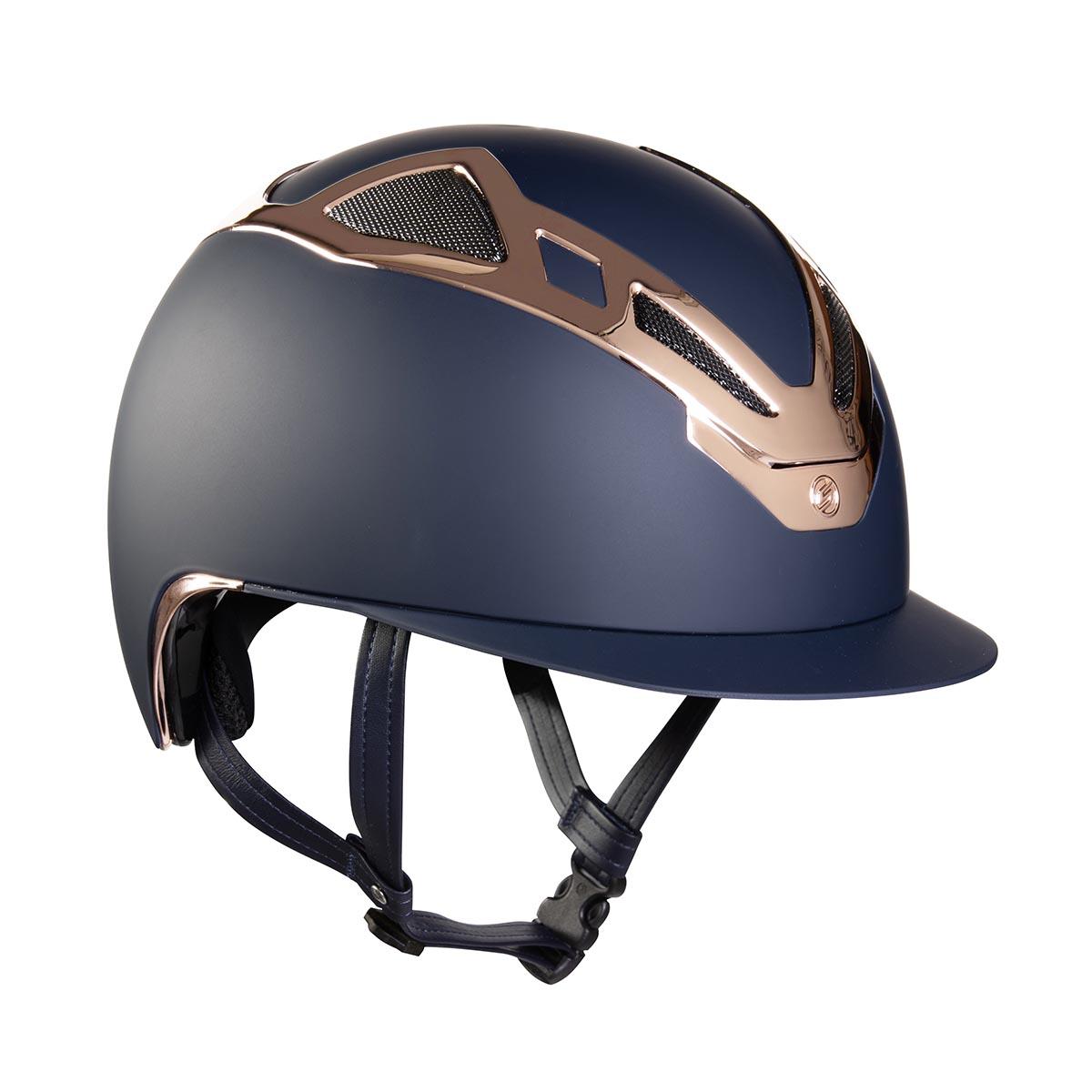 Casco AP Chrome Opaco Suomy Blue/Oro Rosa