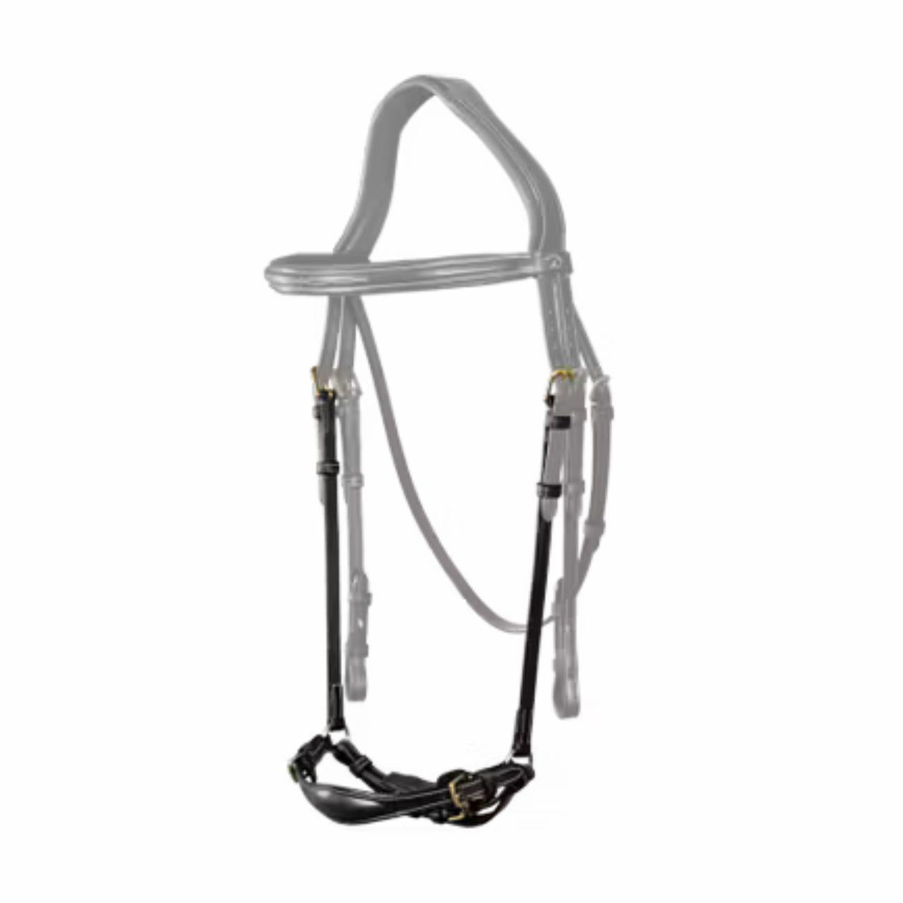 DY'ON CAPEZZINO HANNOVERIANO IN CUOIO Nero MARTINGALE E FORCHETTE DY04E BLACK DY'ON 
