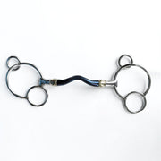 FILETTO PESSOA 1 CHIAMATA CANNA INTERA CON RULLI E PASSALINGUA 30MA-#1 SWEET IRON EQUINE HORSE