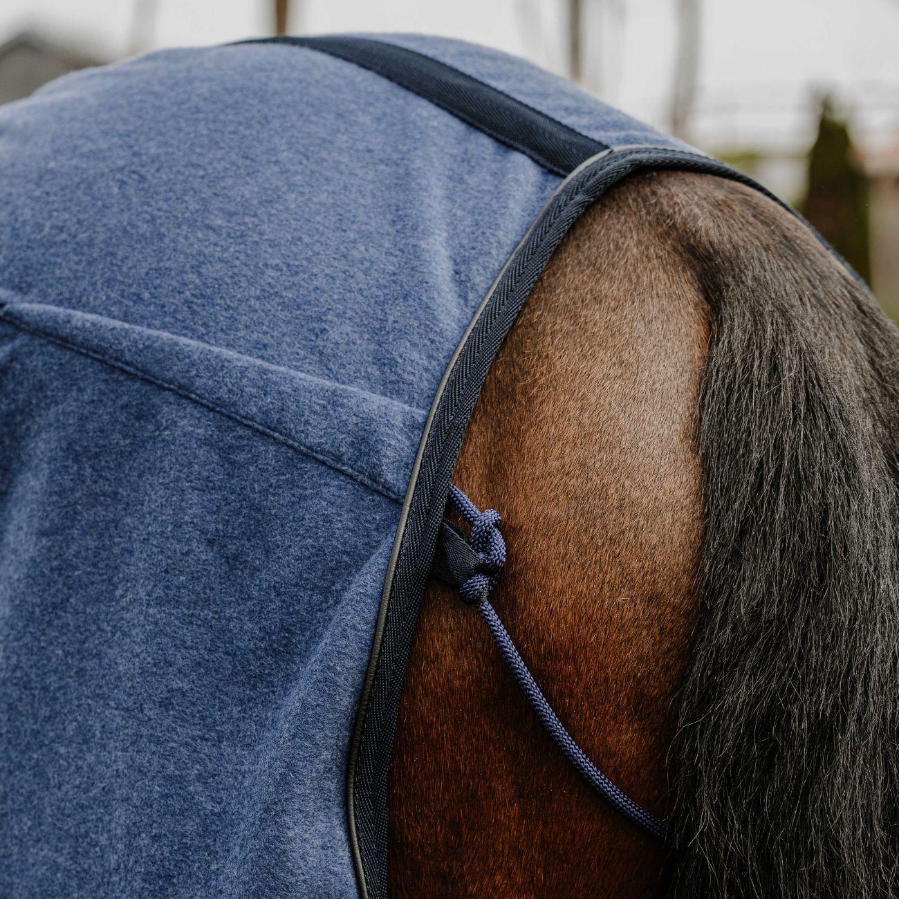 Coperta Di Pile Eqitheme 400586 NAVY BLUE EQUITHEME 