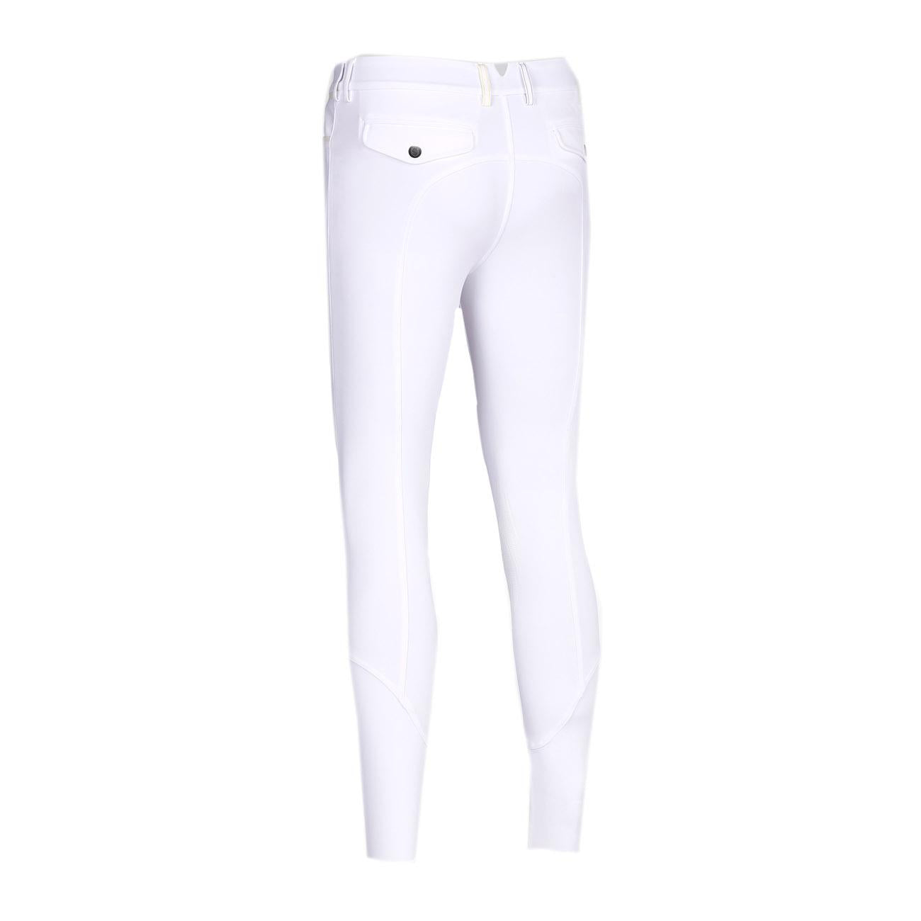 Pantaloni Da Equitazione Da Uomo Brch Samshield Bianco 09SS-BRCH+ WHITE SAMSHIELD 