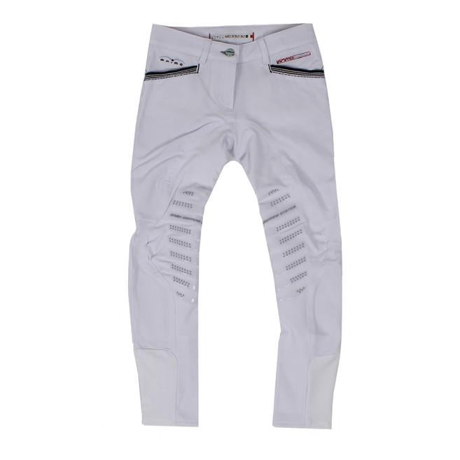 ANIMO Bianco Pantaloni Da Equitazione 16AMNGAIA/15 V43/BIAN ANIMO