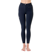 Pantalone Da Equitazione Da Donna Half Grip Parigi Mascheroni Blu 09MA-05PARIGI 342BLU MASCHERONI SELLERIA 
