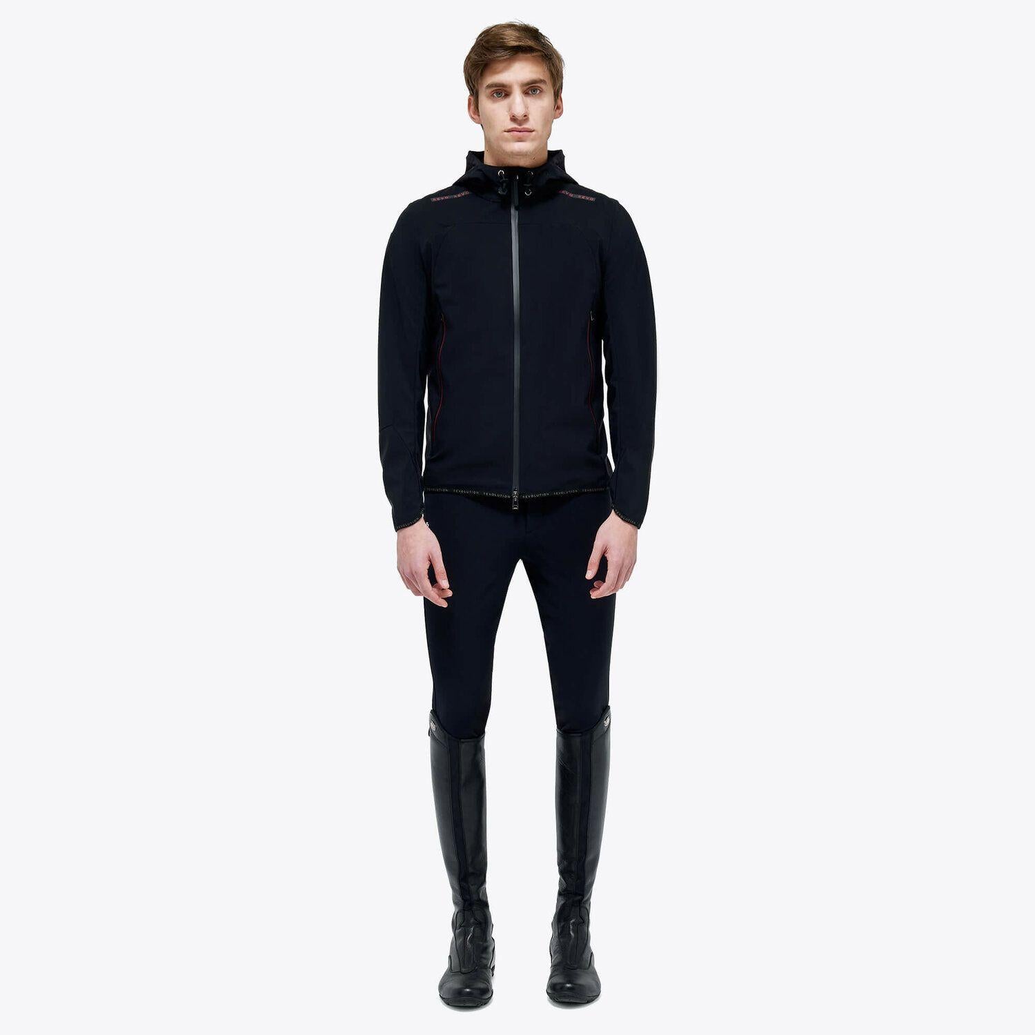 SOFTSHELL UOMO R-EVO CAVALLERIA TOSCANA 30CT-GIU274JC034 9999 BLACK CAVALLERIA TOSCANA