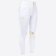 PANTALONI DA CONCORSO DONNA  VITA ALTA CON GRIP AL GINOCCHIO 31RG-BRW006JS004 0001 WHITE RG - CT