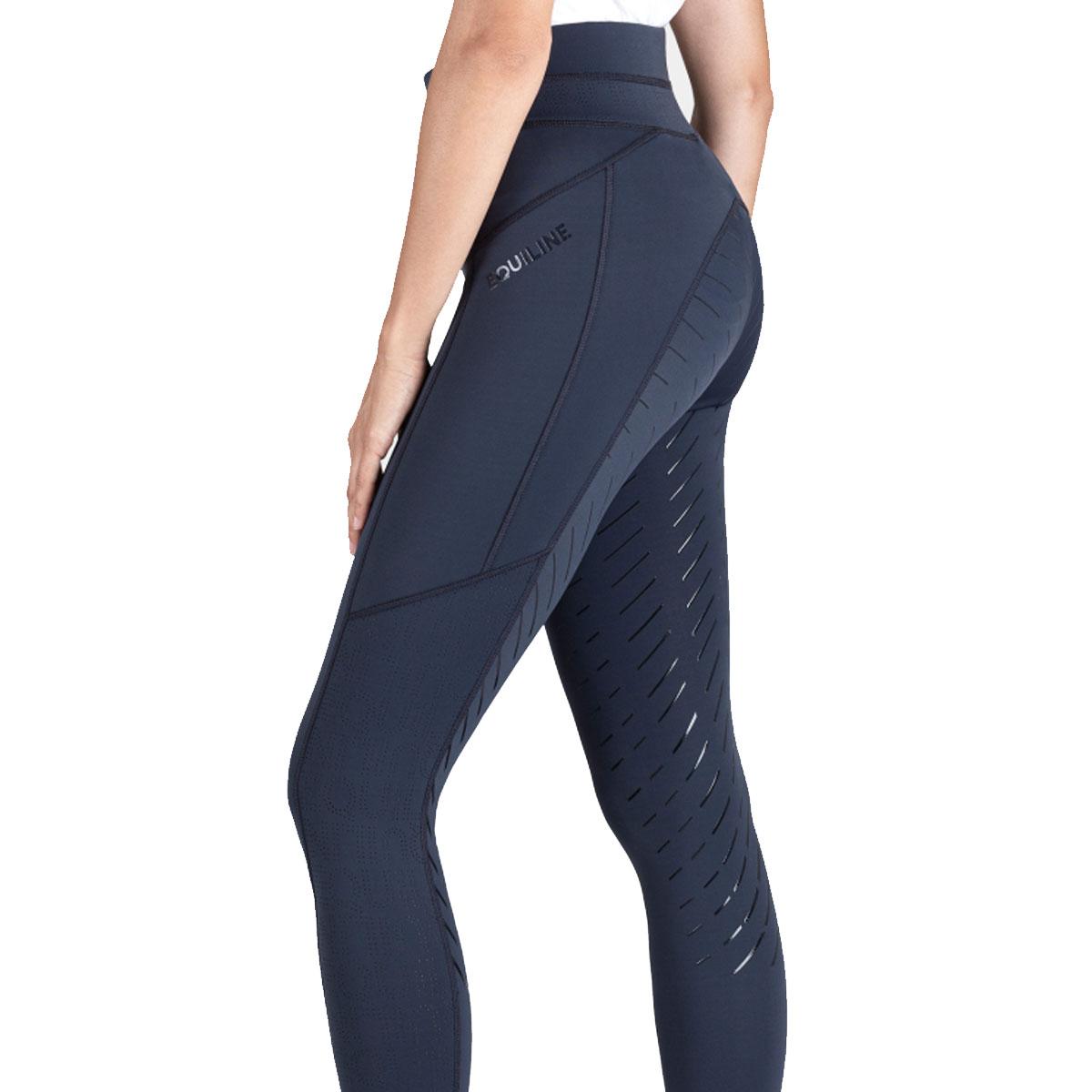 LEGGINGS DONNA FULL GRI MOD.CERINF 30EQ-ES123PN09049 002BLU EQUILINE