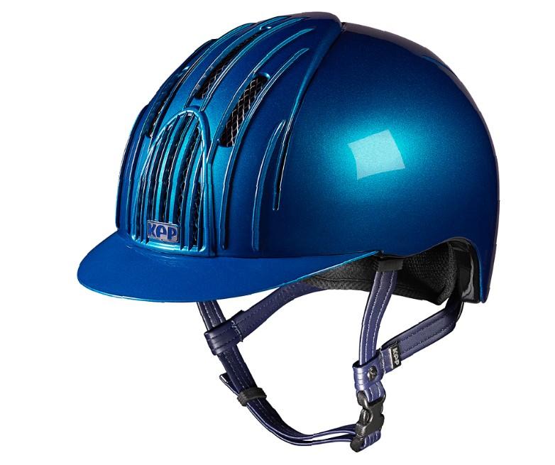 KEP ITALIA Cromo 2.0 Blue nan riding helmet