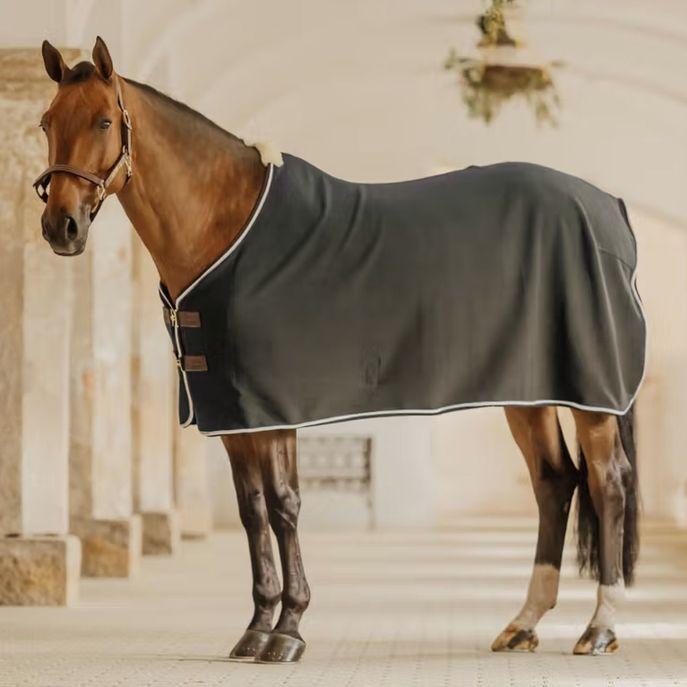 Coperta Da Box Fleece Rug Show Vegan Wool Kentucky Grigio 52233 GREY KENTUCKY 