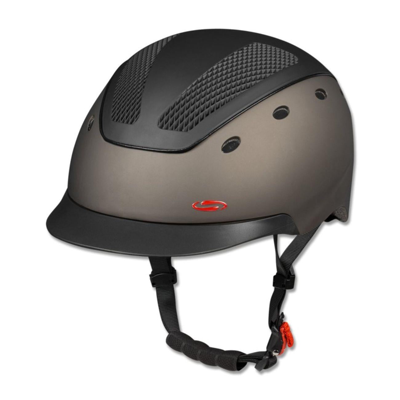 SWING CAP H18 SWING Grigio cap da equitazione 5186010 GREY/BLACK MATT SWING 
