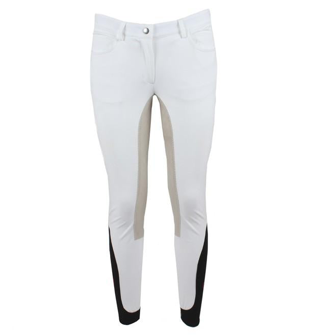 Cavalleria Toscana Pantaloni Da Equitazione 13CTPAD009GA008001 Bianco 13CTPAD009GA008 001BIANCO CAVALLERIA TOSCANA 