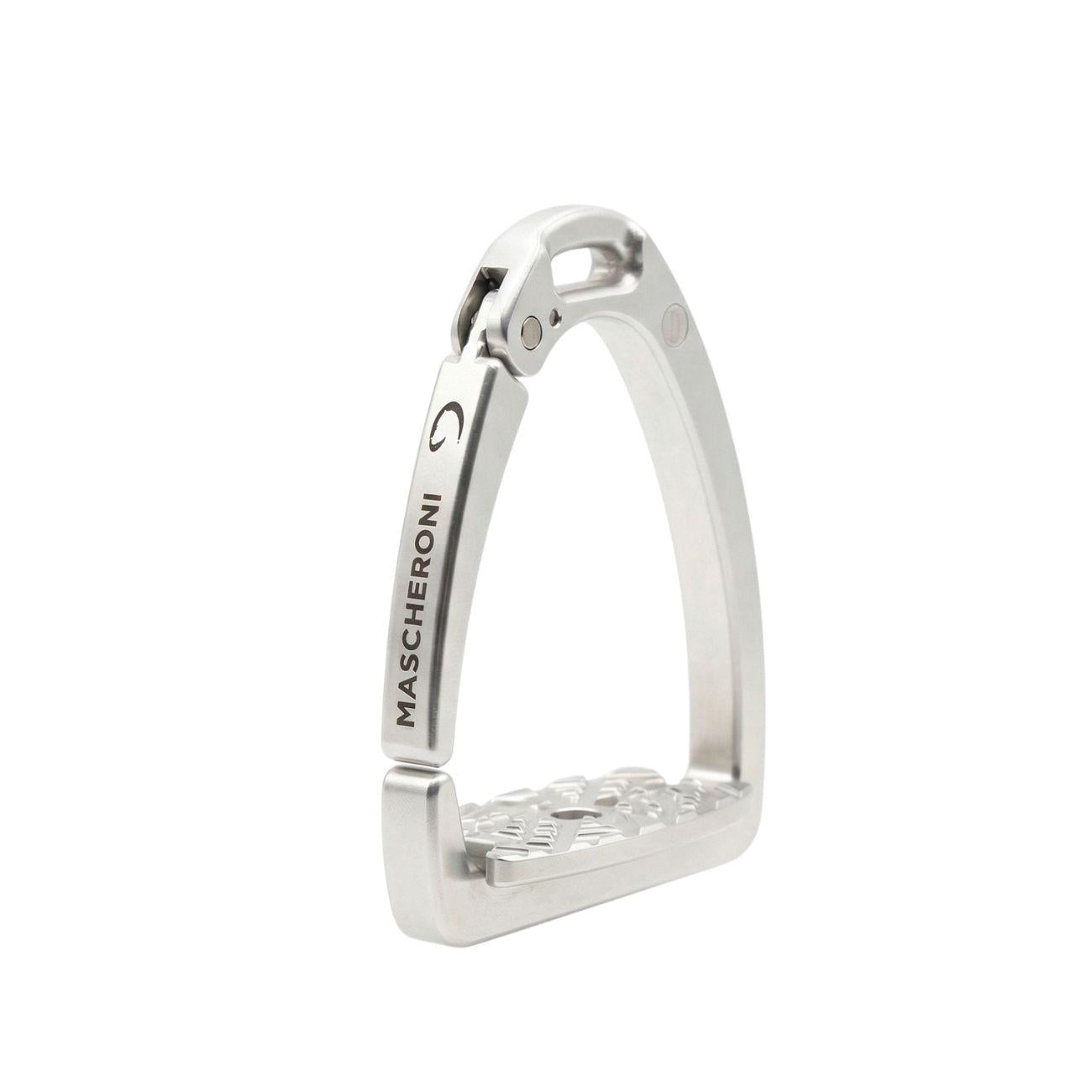 MASCHERONI SELLERIA Staffe Di Sicurezza Olympia Con Logo Mascheroni Argento IRO SILVER 