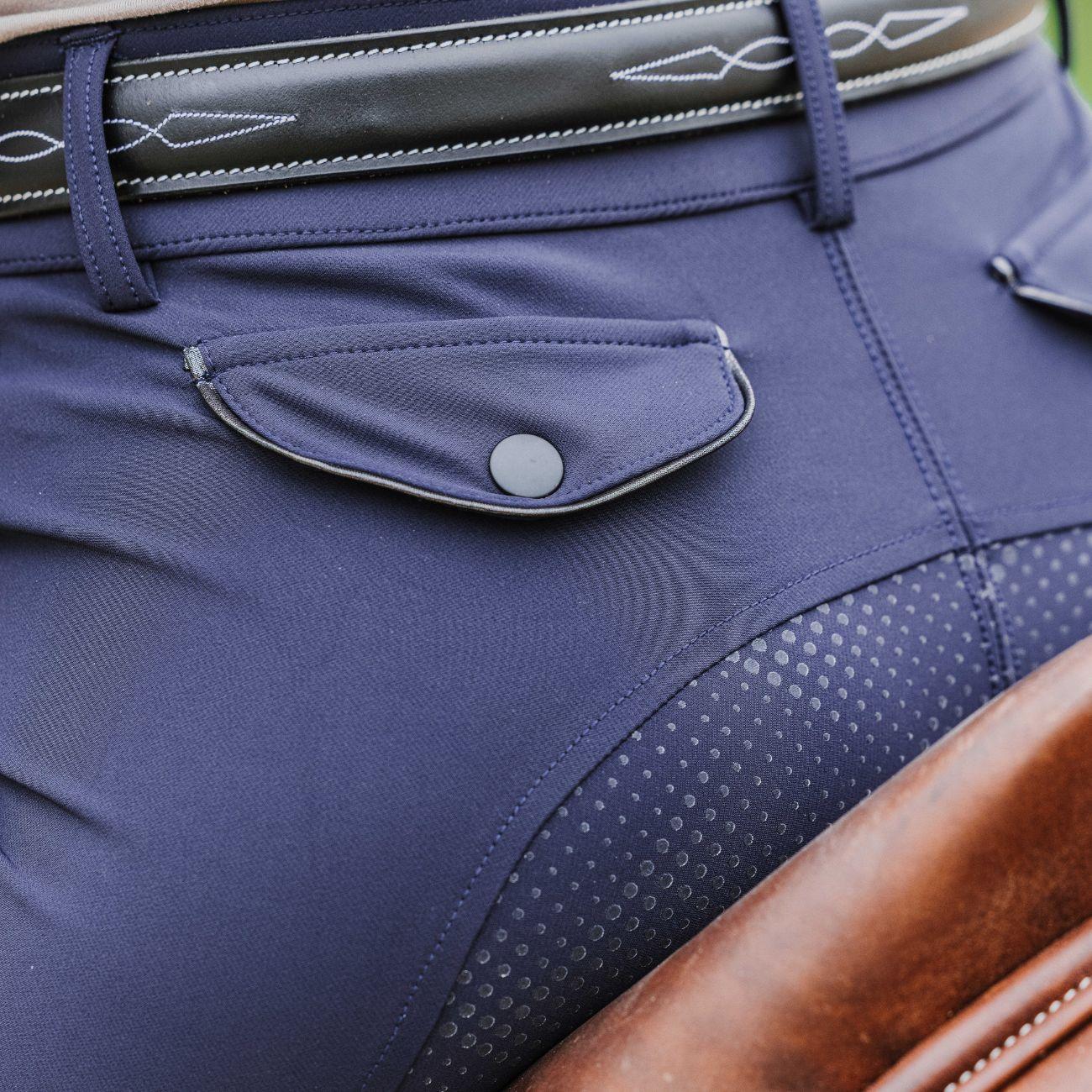 Pantaloni Beverly Equitheme Blu 979825 NAVY EQUITHEME 