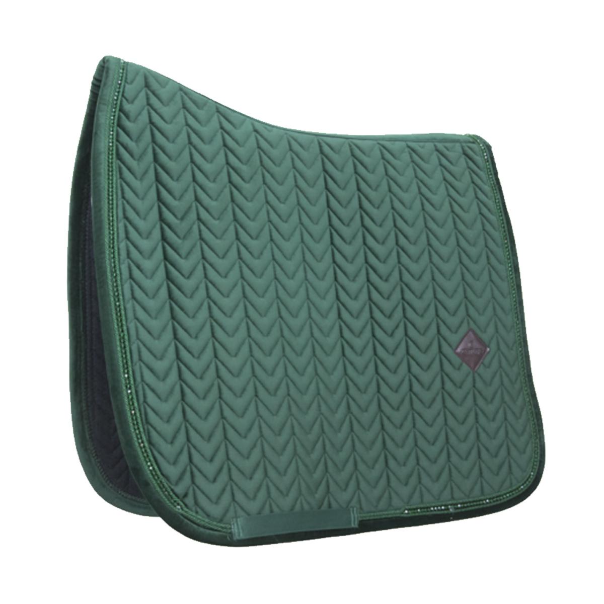 Sottosella Da Dressage Velvet Pearls Verde 42590-DR 74PINE GREEN KENTUCKY 