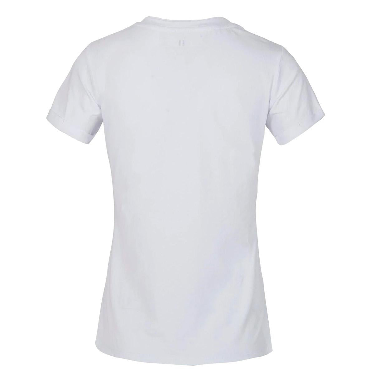 T-SHIRT MANICA CORTA COLLO A V MOD.KLOVELIA 09KING-2210203321 000WHITE KINGSLAND 