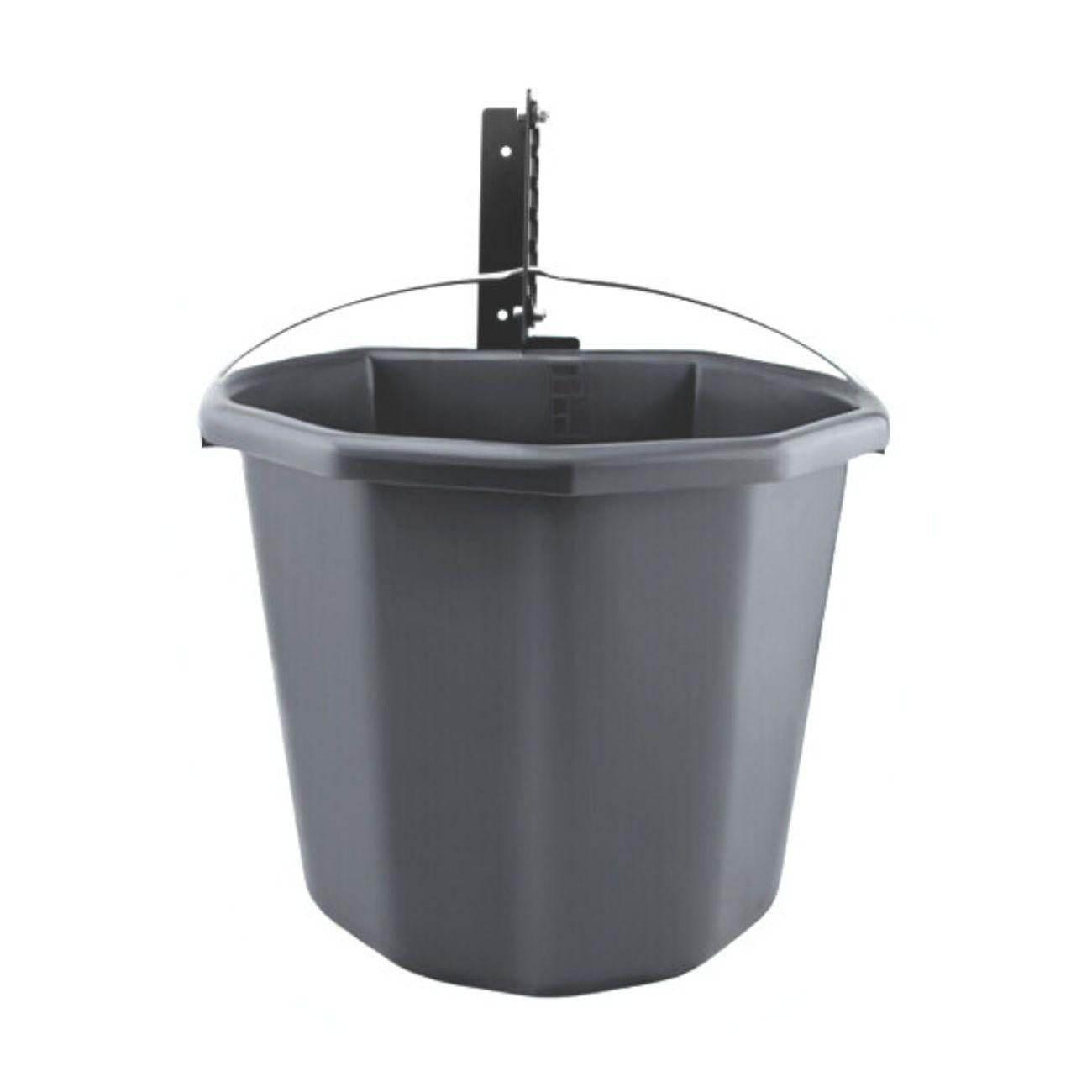 Secchio Squadrato Multiuso 20L Grigio 1161 GRIGIO EQUINE HORSE 