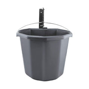Secchio Squadrato Multiuso 20L Grigio 1161 GRIGIO EQUINE HORSE 