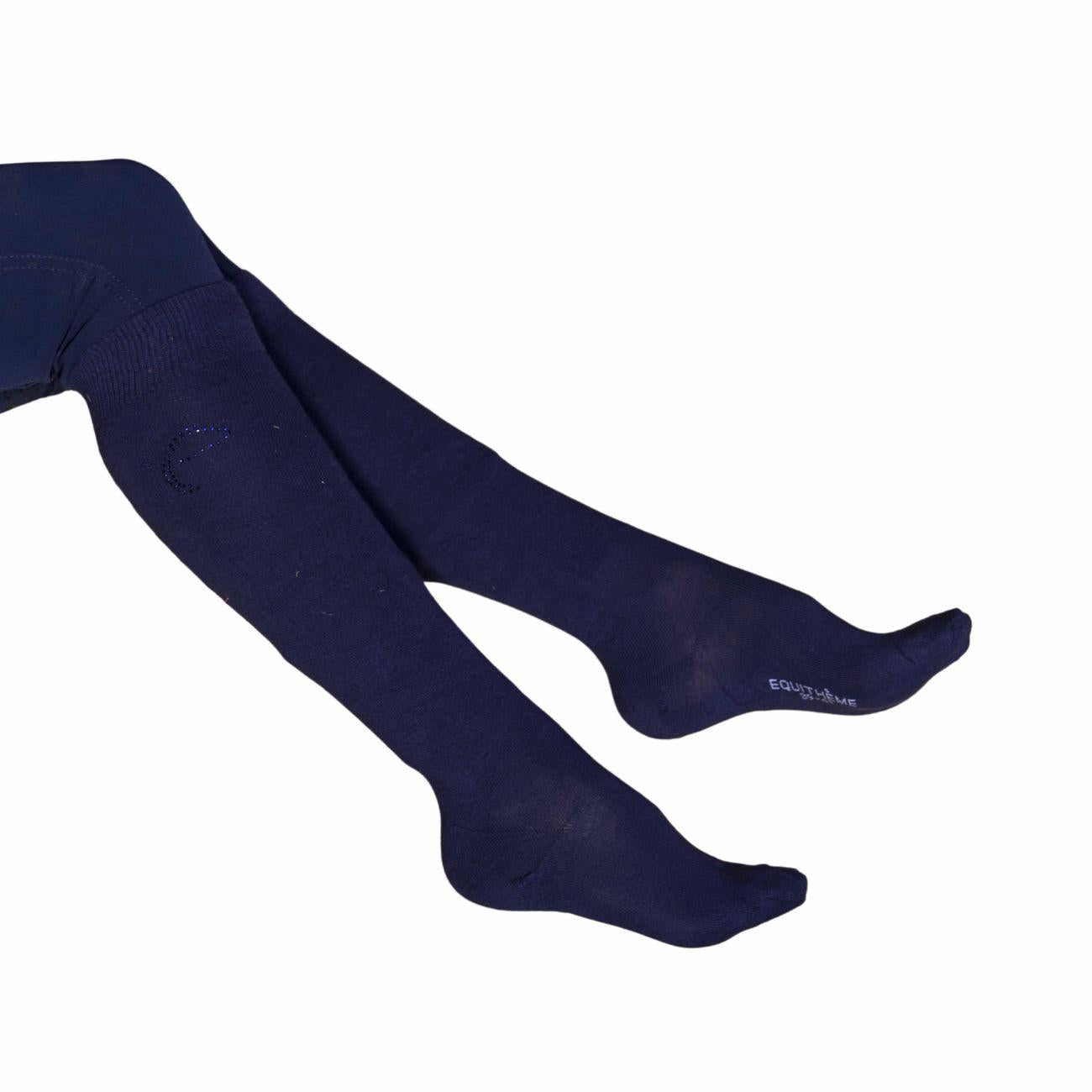 Calze Logo Equitheme 986420 NAVY EQUITHEME 