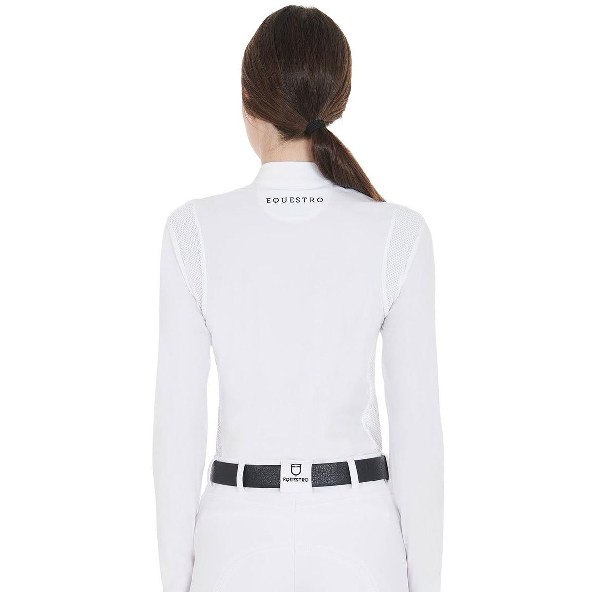 Equestro CONCORSO BIANCO Camicie Da Concorso ETW00062 WHITE EQUESTRO 
