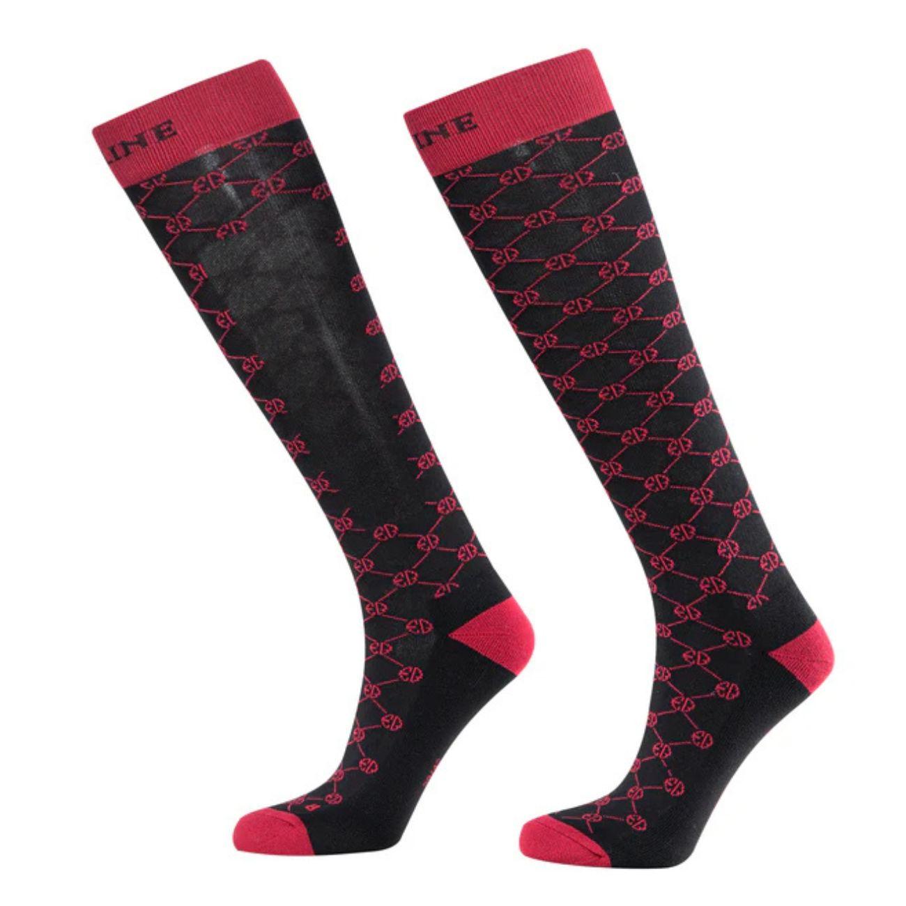 EQUILINE Calze Unisex Nero PM-EQ-T11298 006BLACK 