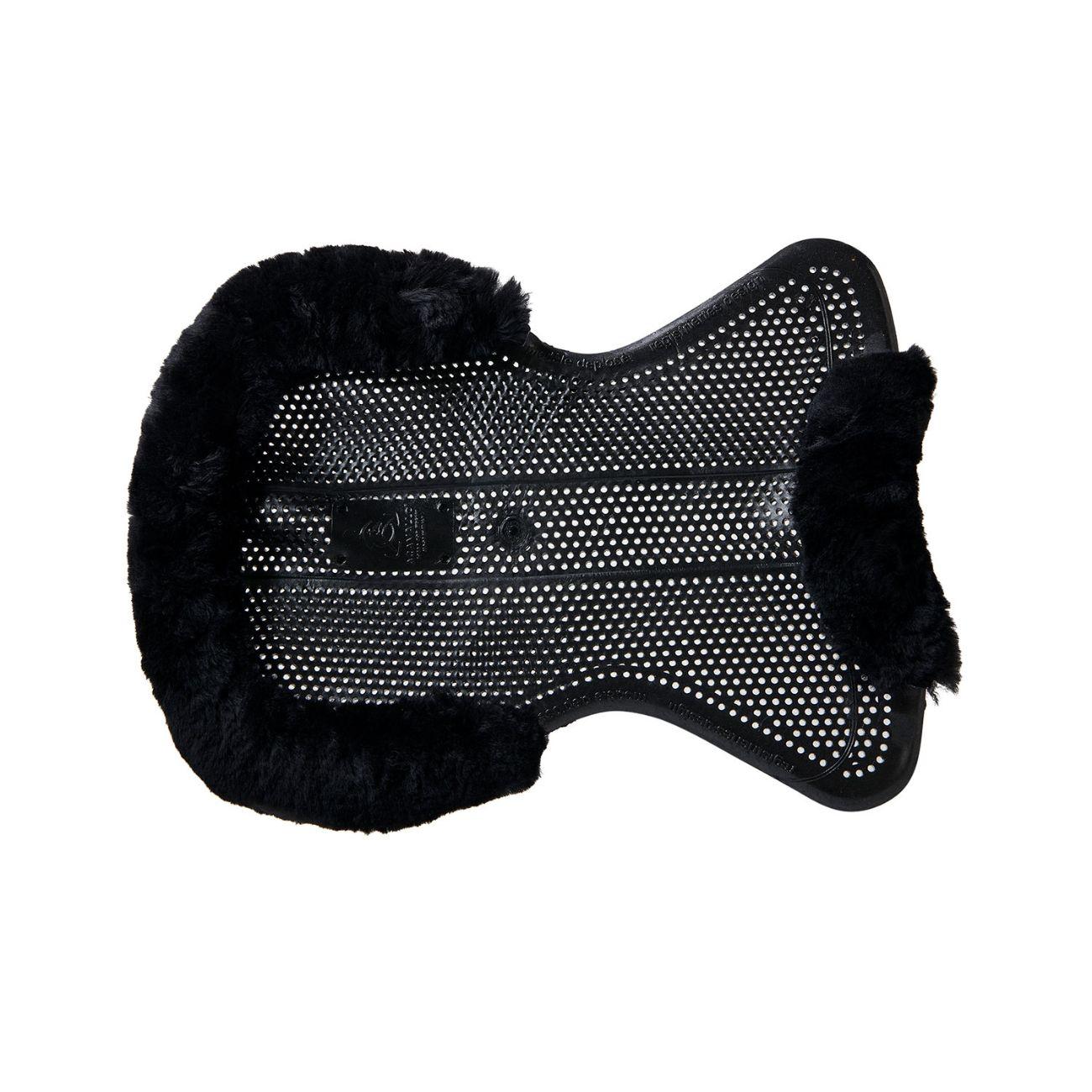 Gel NS-S Classic-S Cut Out Flat Nero AC168 BLACK SHEEPSKIN BLACK ACAVALLO 