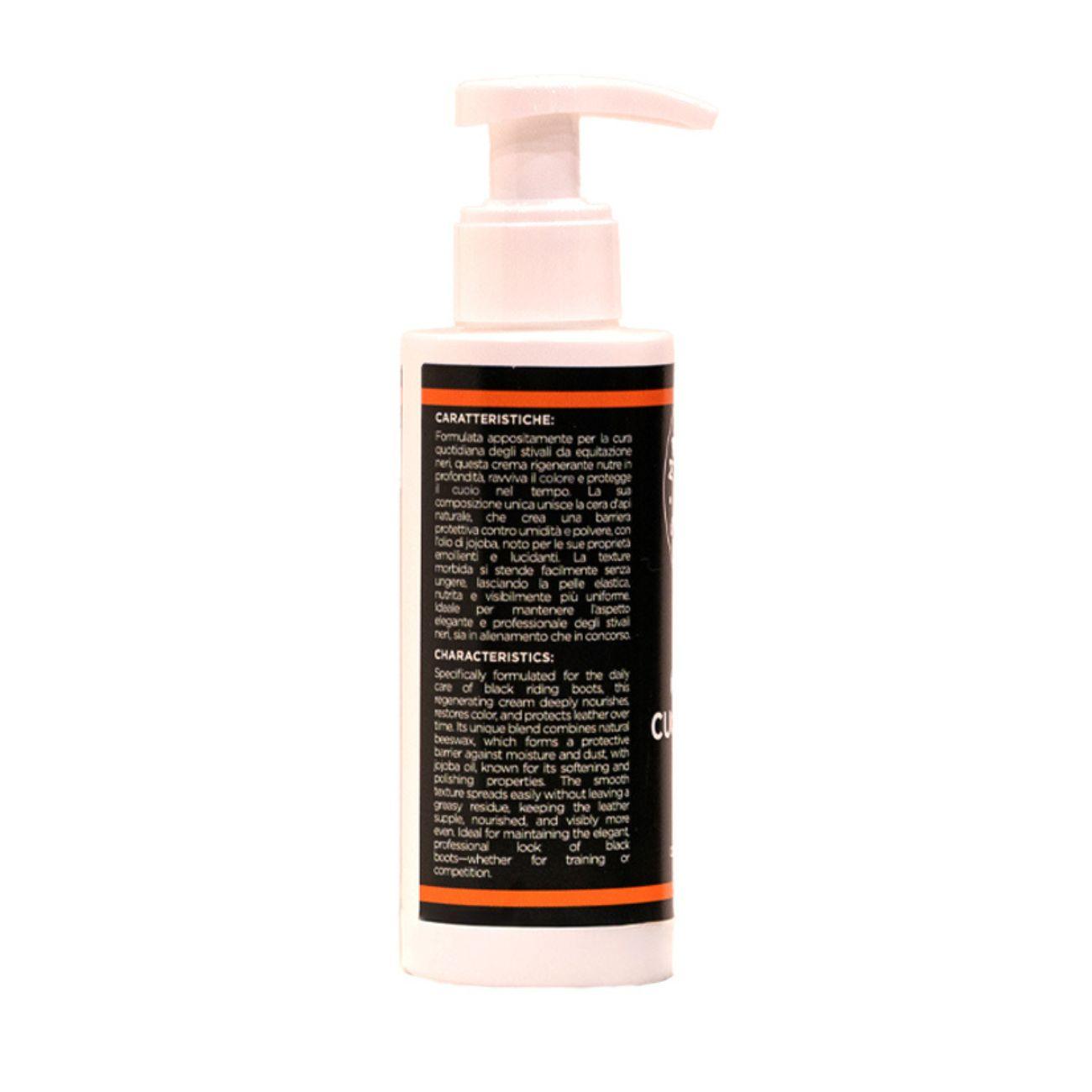 CREMA CUOIO NERO - 125ML MC001 NERO MASCHERONI SELLERIA 