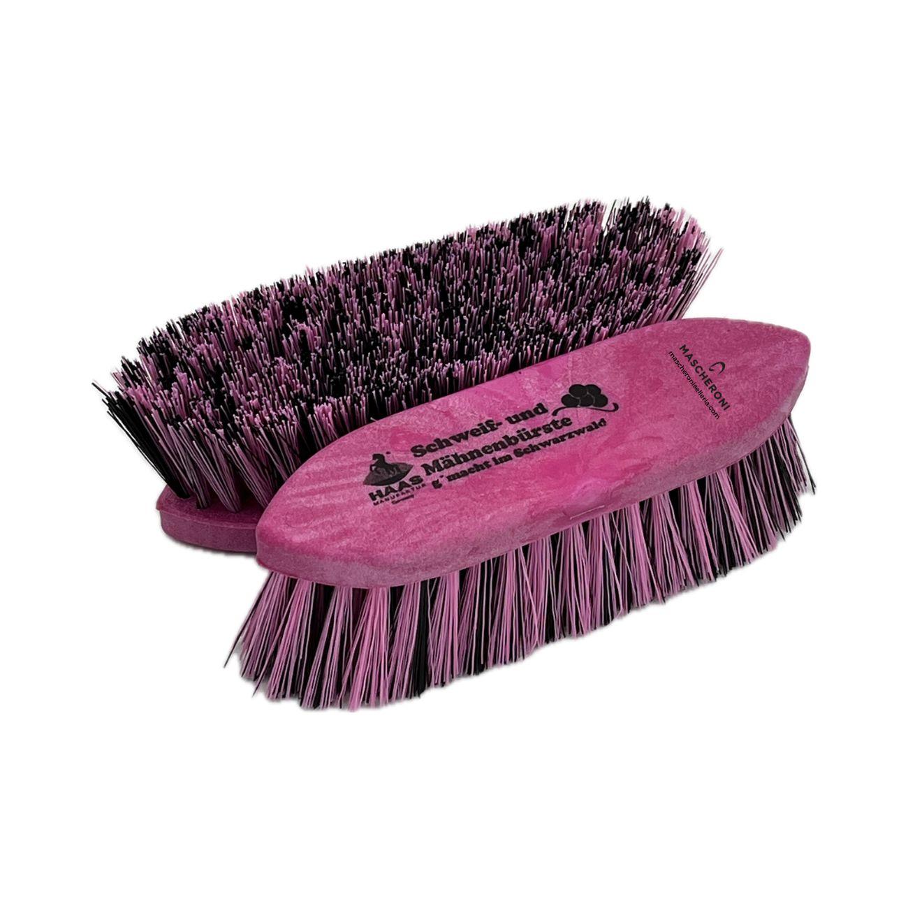 Brusca Mini Mane Brush 5cm Bristles Haas Rosa 40836 ROSA HAAS 