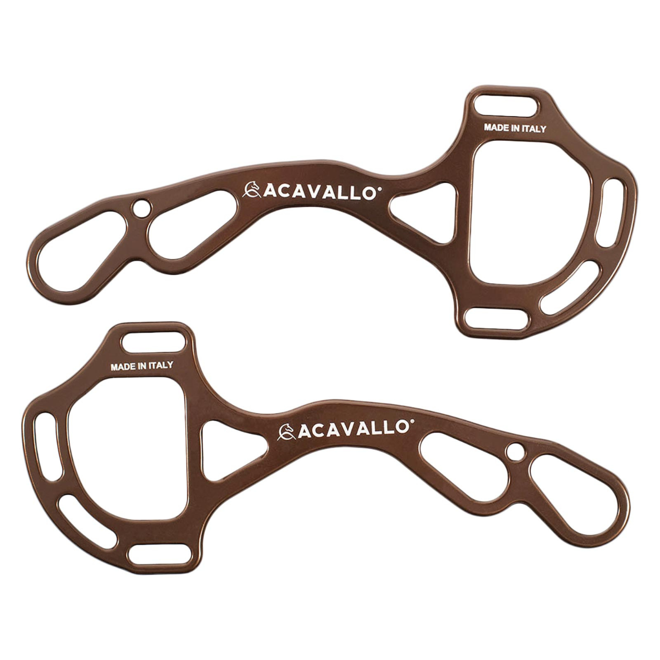Acavallo Hackamore a Leva Corta Brown 09AMA-AC799A+AC9611 BROWN/DARK BROWN ACAVALLO 